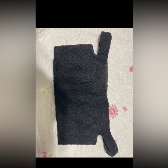 2 piece black prom dress - Picture 3 of 5